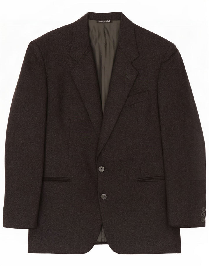 Pal Zileri Jachetă Blazer pentru bărbați cu 2 nasturi IT 48 Medium Gri Lână virgină