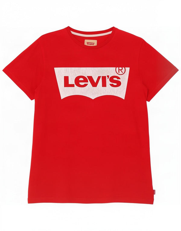 Tricou grafic pentru băieți Levi's Top 15-16 ani roșu