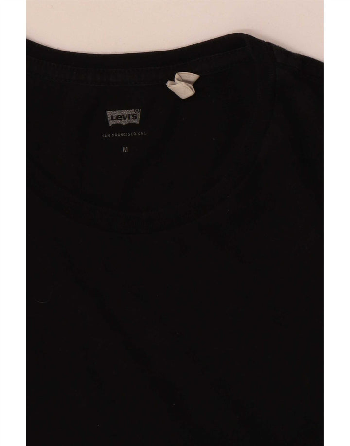 Tricou pentru bărbați Levi's Top Mediu Negru