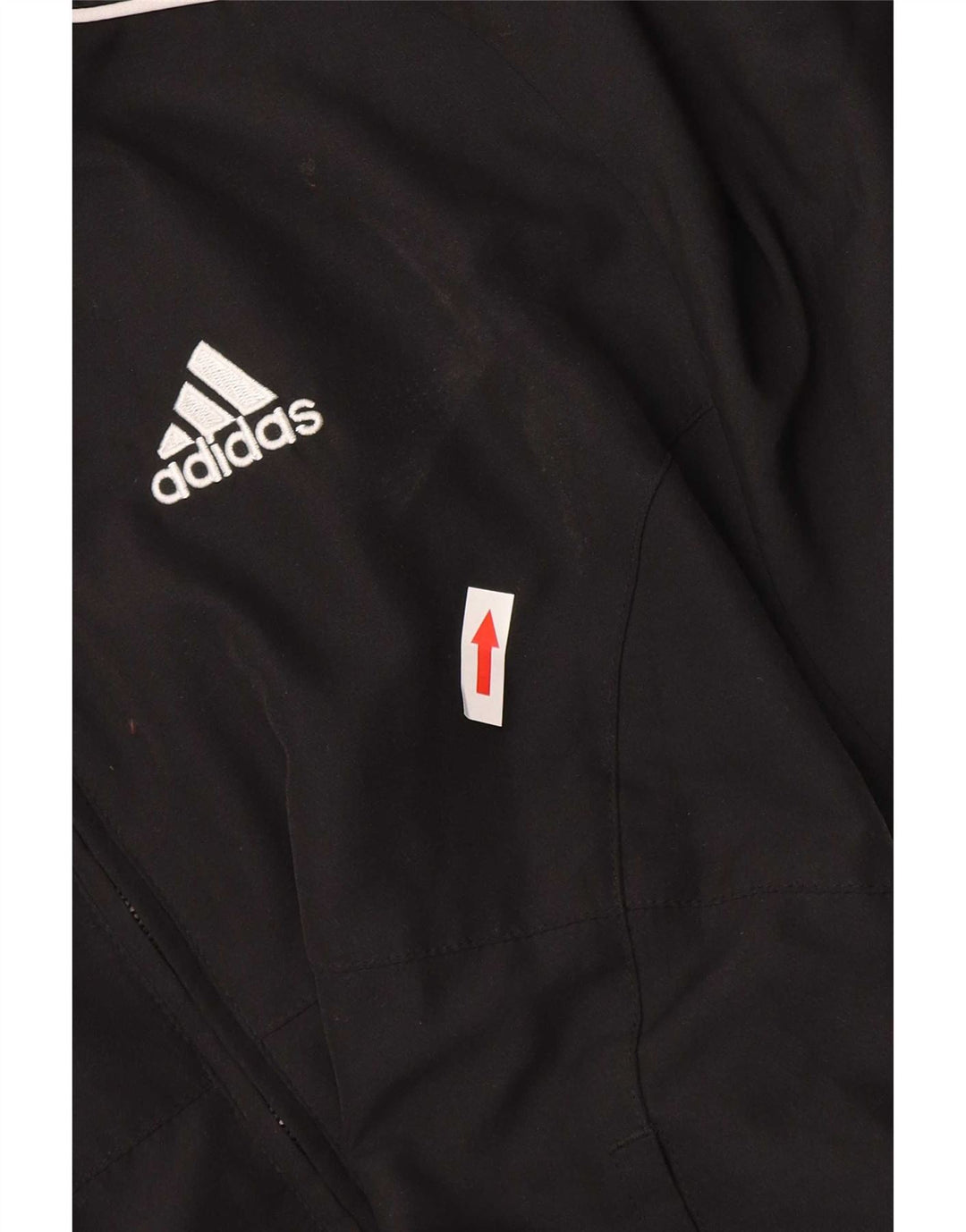 Jachetă de trening pentru băieți Adidas 13-14 ani, poliester negru
