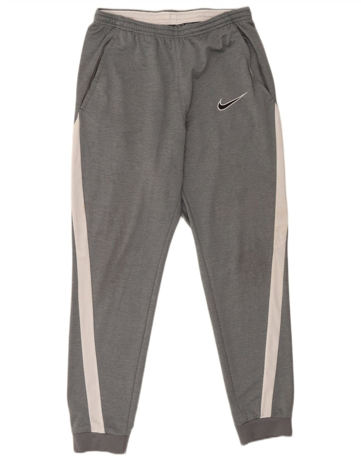 Pantaloni de trening Nike pentru bărbați Dri Fit Pantaloni de jogging Gri mediu Colorblock