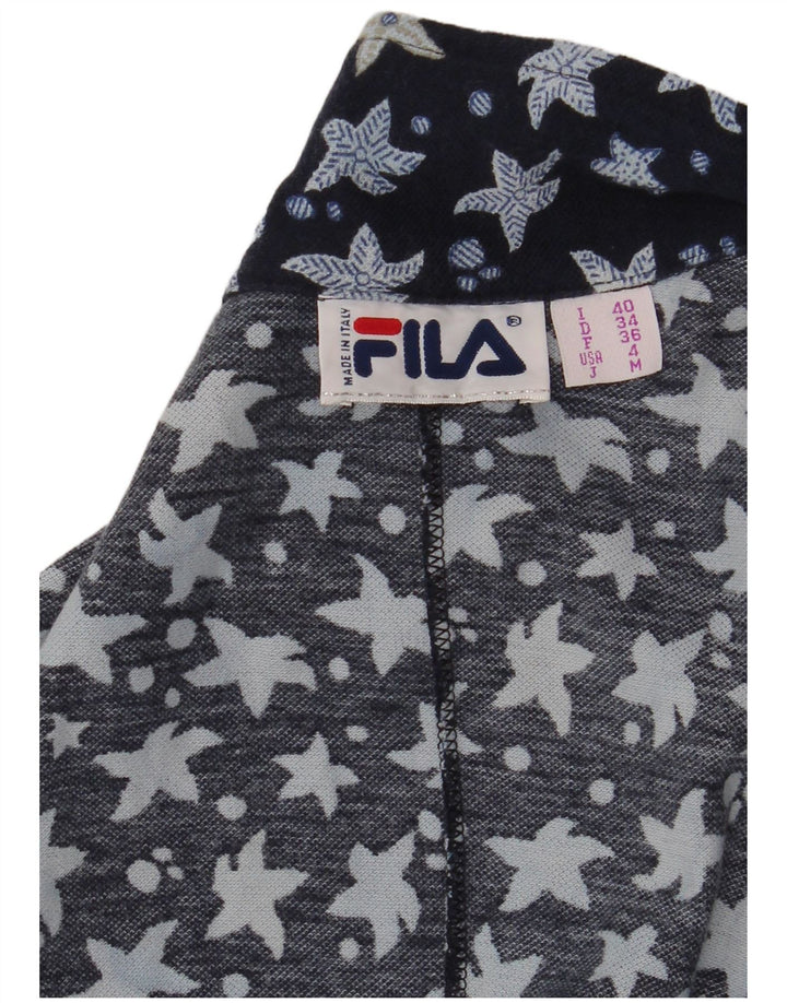 Combi fără mâneci pentru femei FILA IT 40 Small Bleumarin Floral