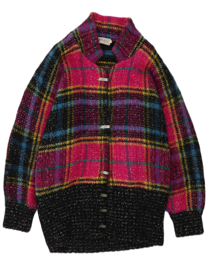 Pulover cardigan pentru femei Carthago UK 16, mare, multicolor, carouri