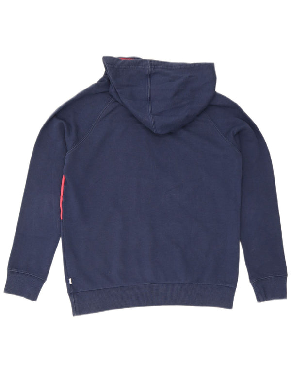 Pulover pentru bărbați Adidas Graphic Hoodie UK 10 mic Bumbac bleumarin