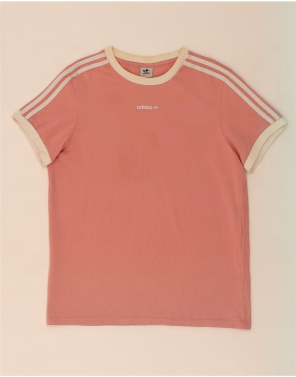 Tricou Adidas pentru femei Top UK 12 Medium Pink Bumbac