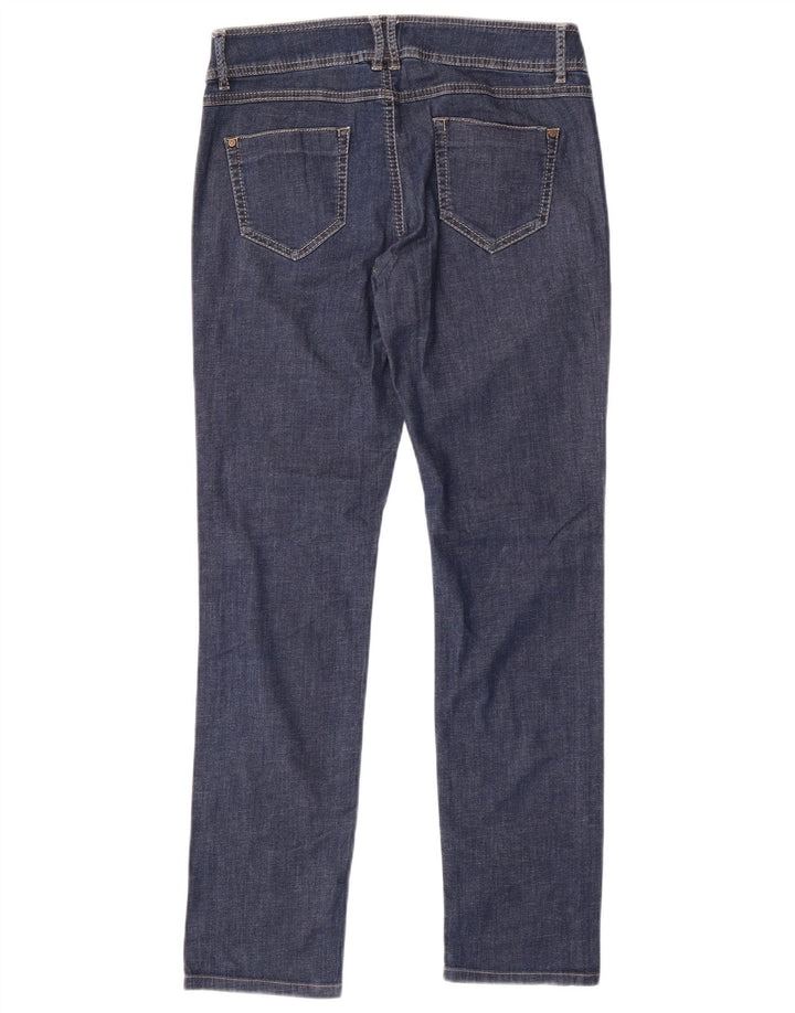 Blugi subțiri pentru femei Marella UK 10 Small W28 L30 Blue Bumbac