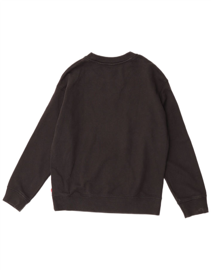 Levi's Pulover grafic pentru bărbați, bumbac mic, negru