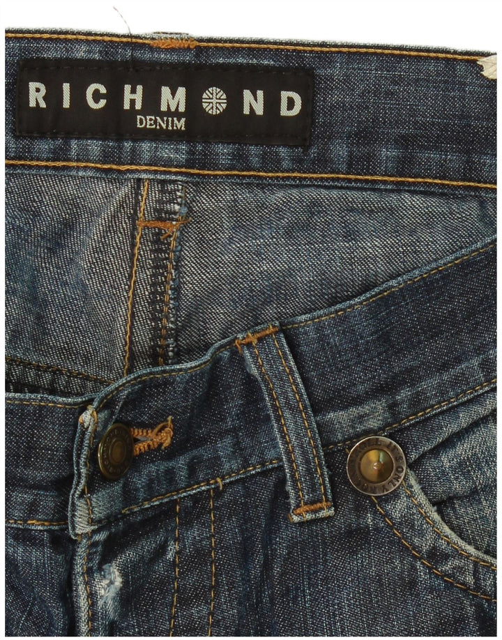 Blugi skinny de damă RICHMOND W34 L33 albastru