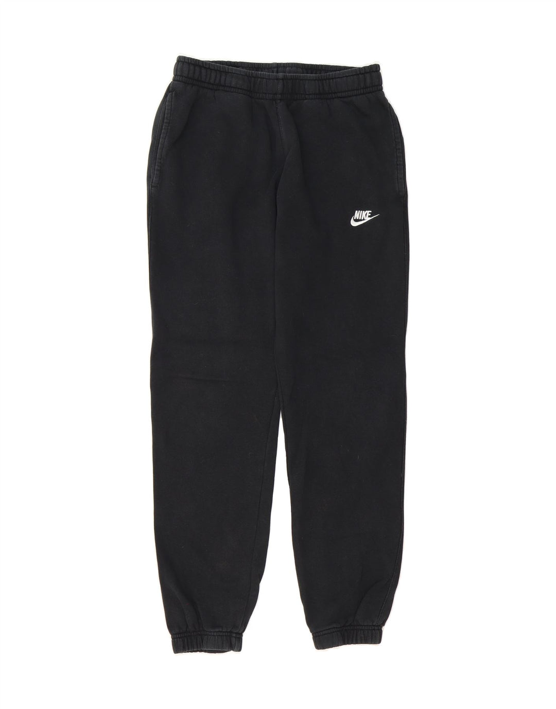 NIKE Mens Tracksuit Trousers Joggers Small  Black Cotton Vintage Nike and Second-Hand Nike from Messina Hembry 