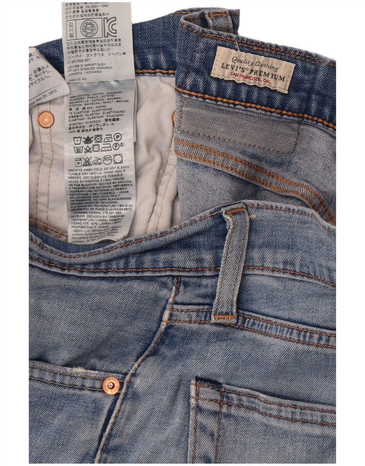 Blugi Levi's 511 Slim pentru bărbați W32 L34 Bumbac albastru