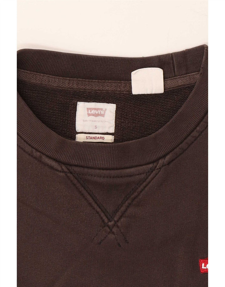 Haracă standard pentru bărbați Levi's Pulover mic maro bumbac