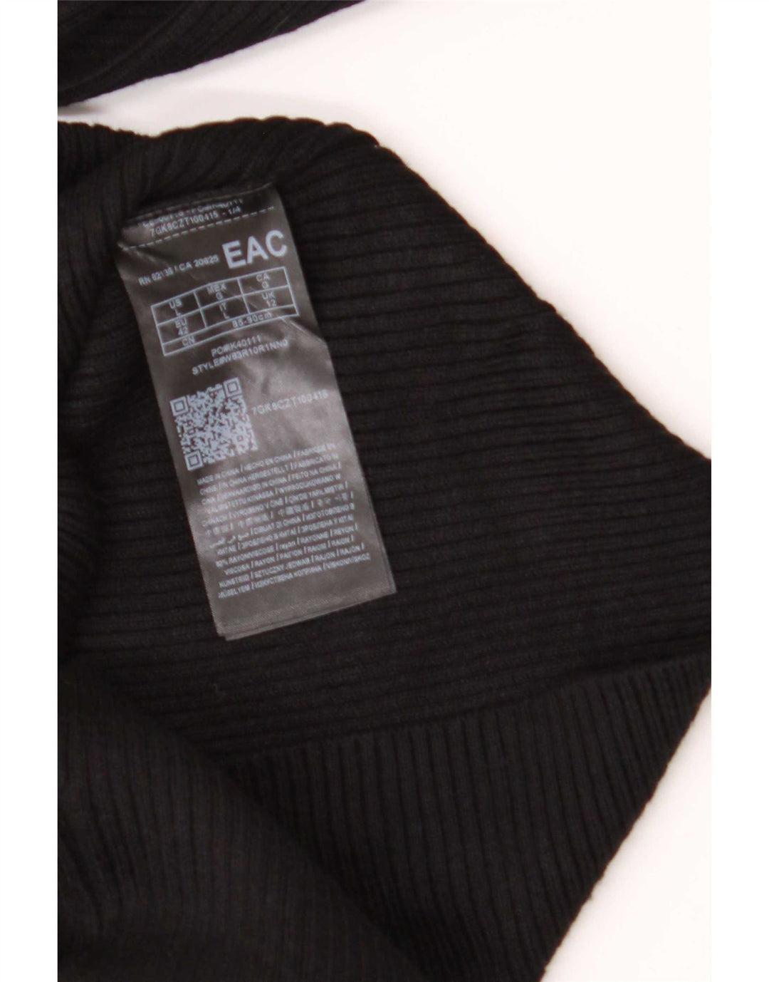 Top pentru femei Guess cu umăr dezactivat UK 12 Medium Black Rayon