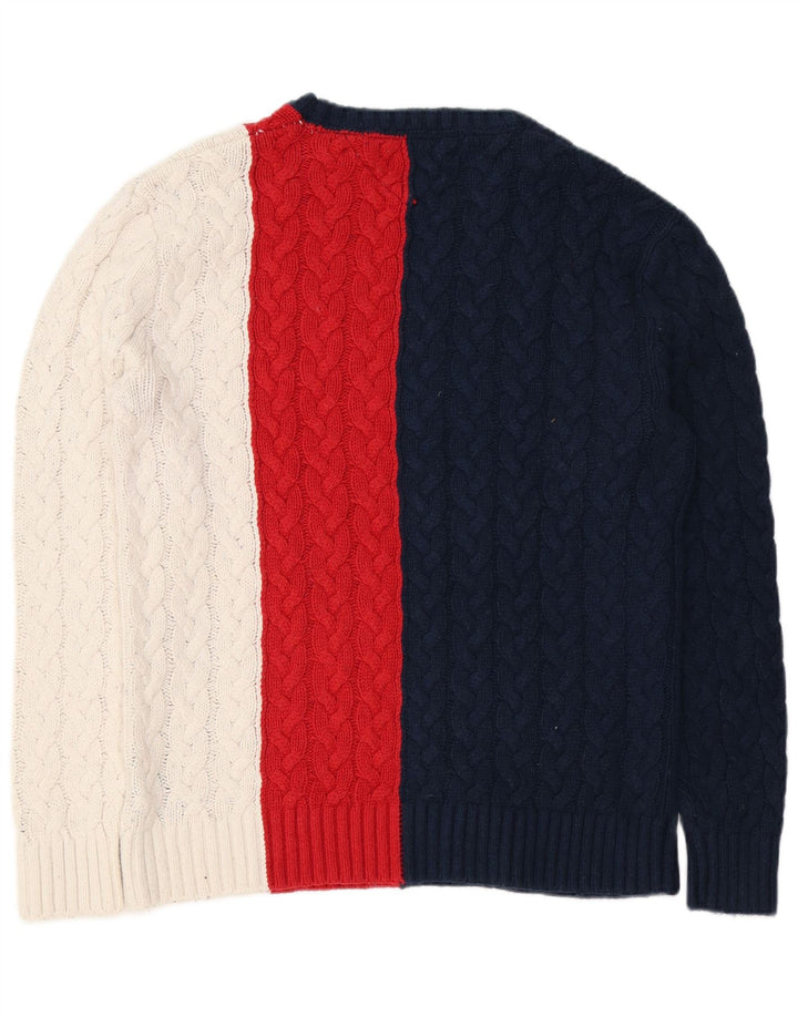 Pulover Tommy Hilfiger pentru bărbați, cu gât de barcă, mediu multicolor