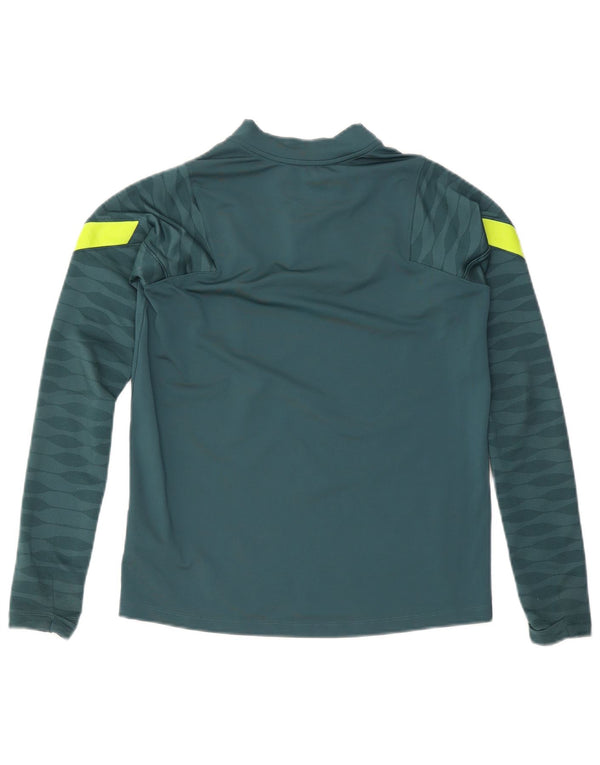 Nike Boys Tottenham Hotspur Pullover Tracksuit Top 13-14 Years XL Green