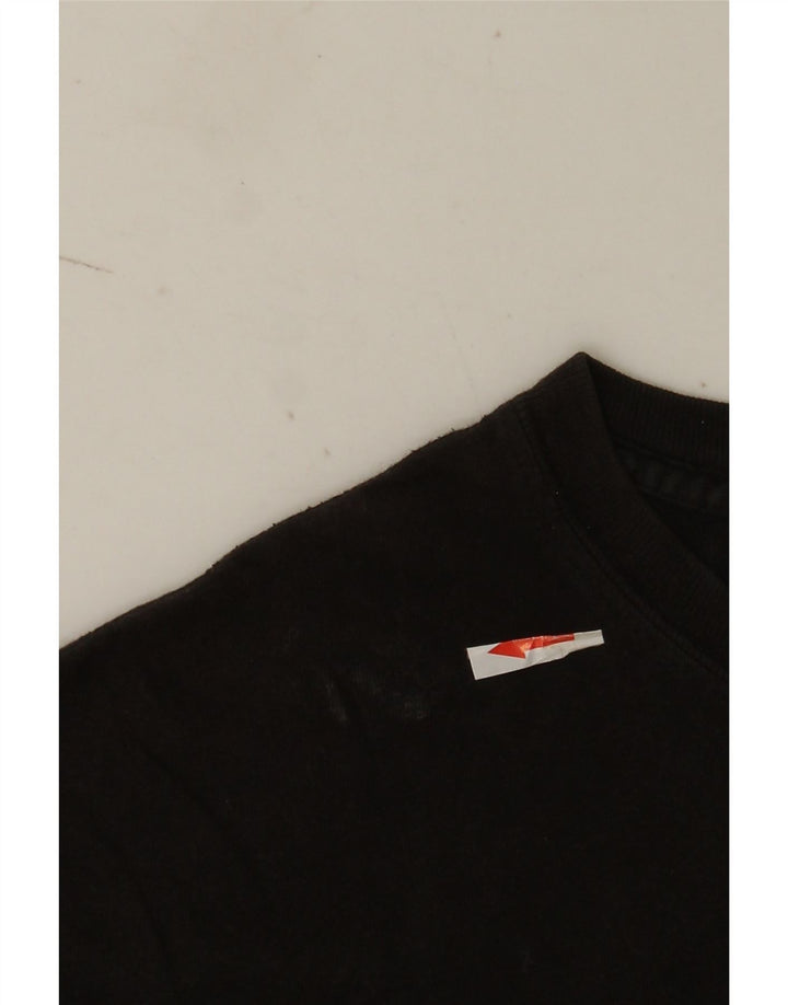 Tricou Tommy Hilfiger pentru bărbați Top mare din bumbac negru