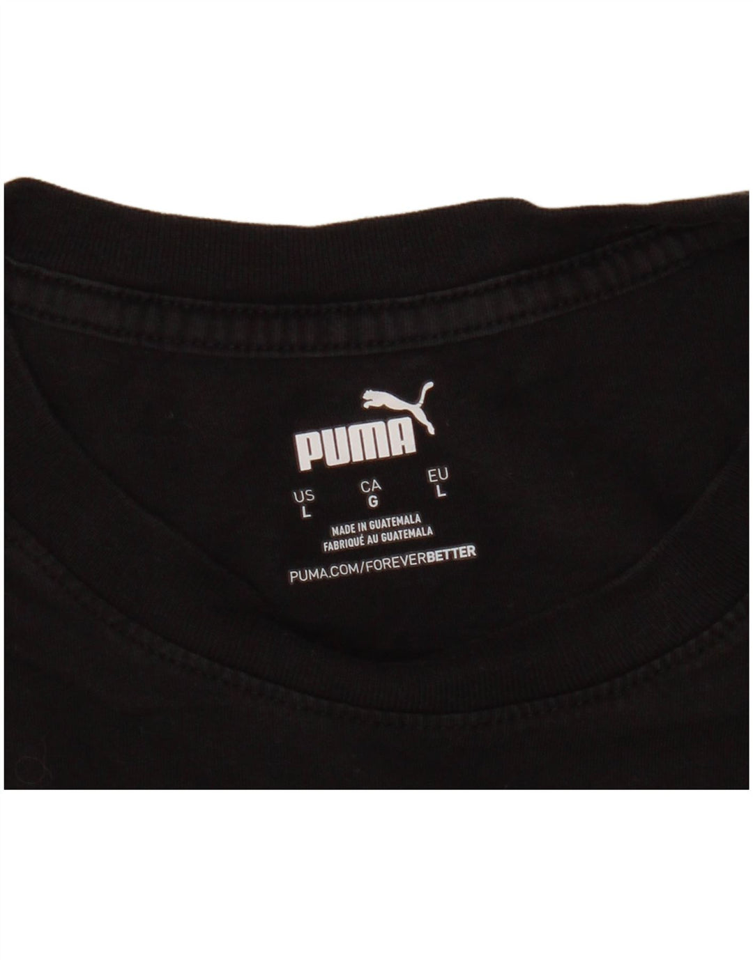Tricou grafic Puma pentru bărbați Top Large Negru