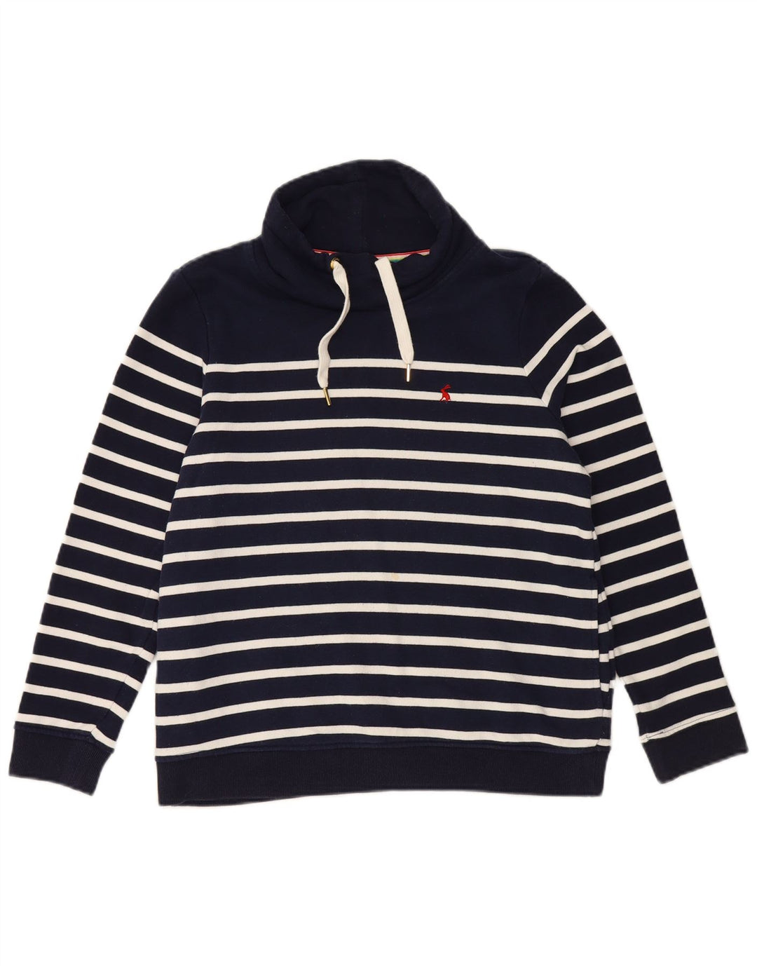JOULES Pulover supradimensionat pentru femei UK 10 Mic bleumarin cu dungi