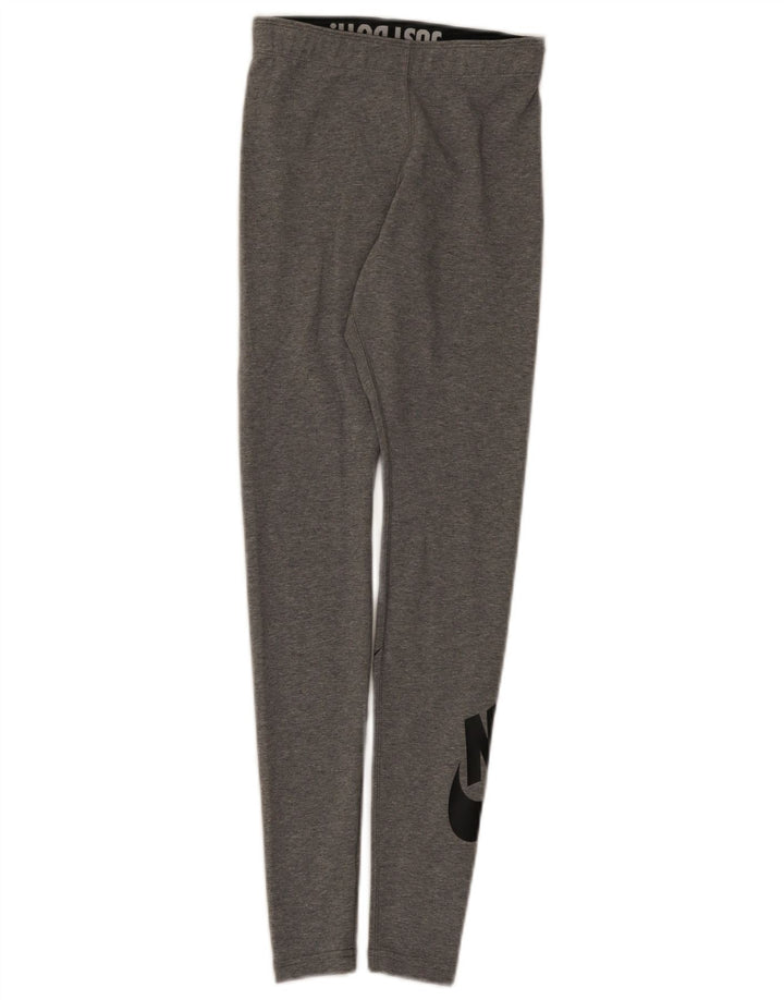 Leggings grafic Nike pentru femei UK 4 XS gri