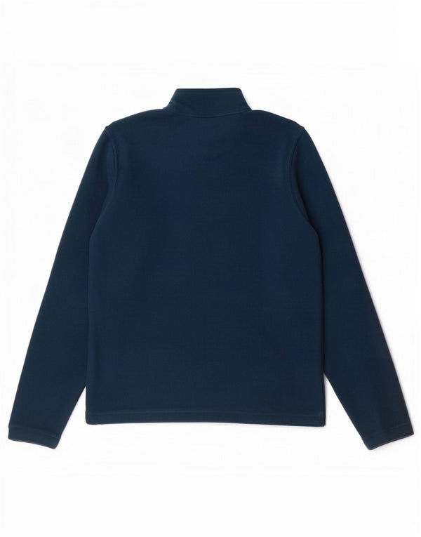 Pulover din lână The North Face pentru femei, cu fermoar și gât, UK 14 Medium Bleumarin