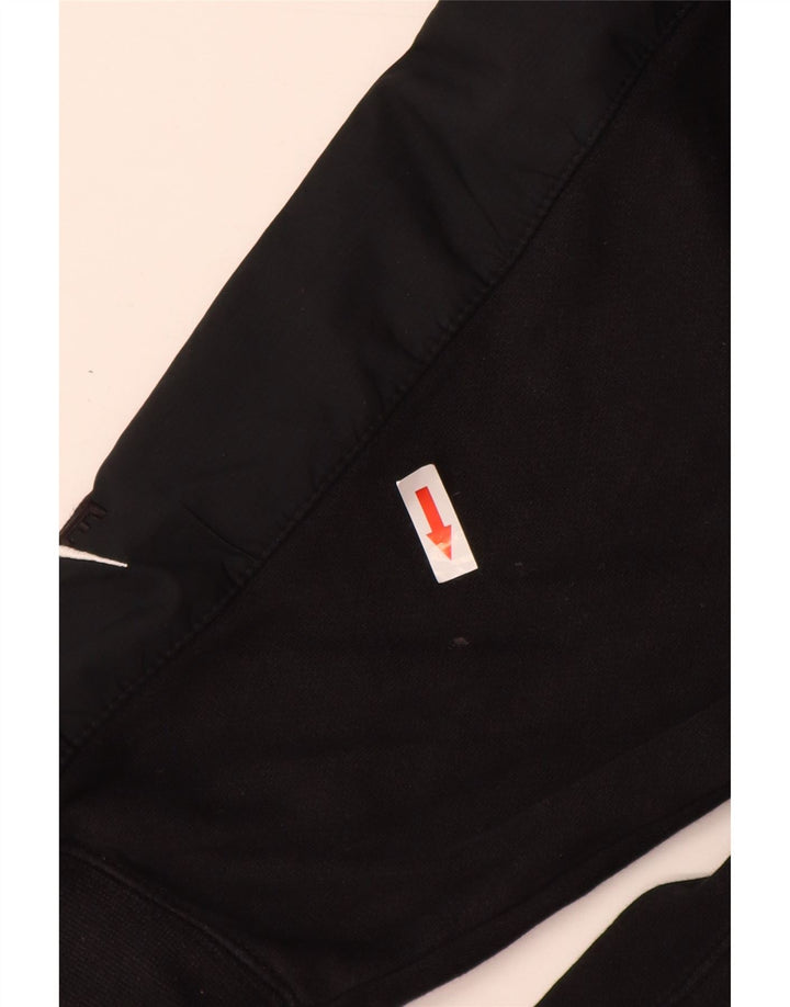 Pulover Nike pentru bărbați, cu fermoar, 2XL, bumbac negru