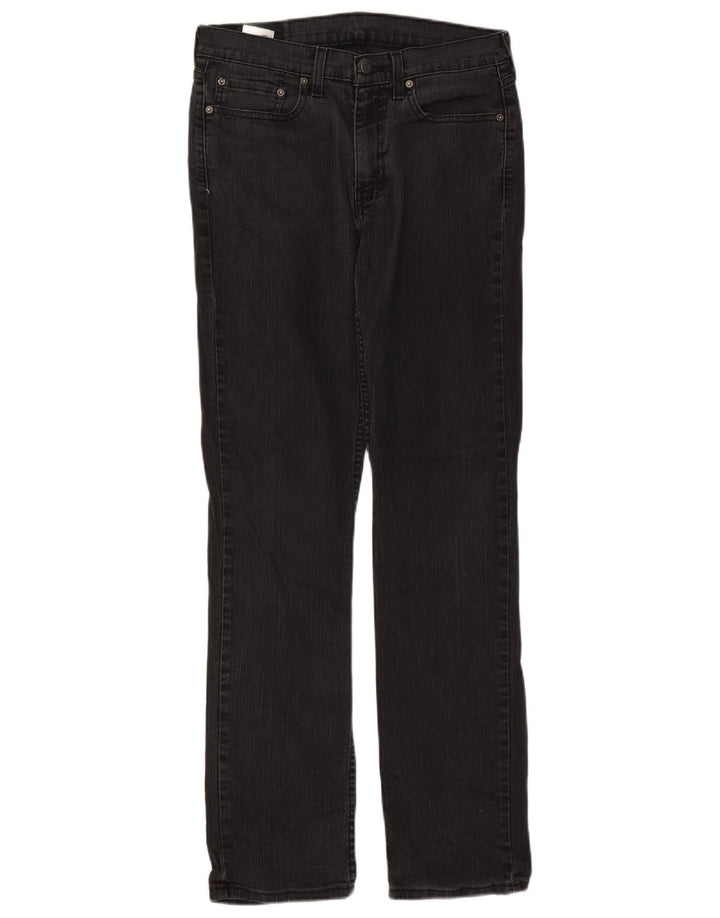 Blugi drepti pentru bărbați Levi's 514 W32 L34 bumbac negru