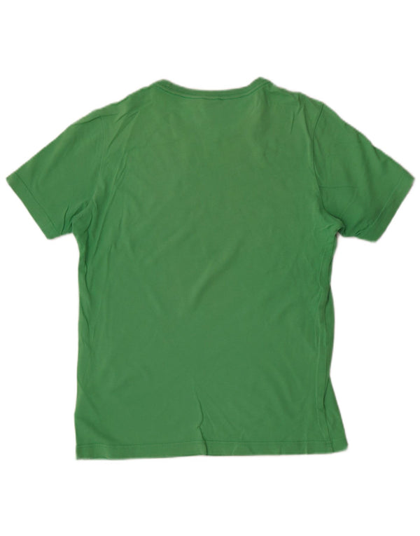Tricou grafic Adidas pentru băieți Top 13-14 ani bumbac verde