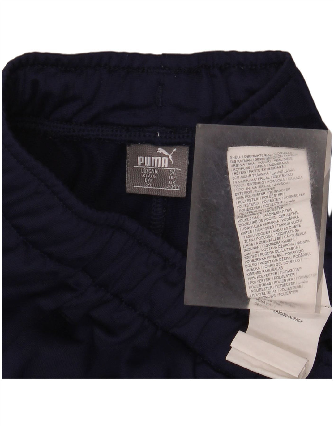 Pantaloni de trening Puma Băieți 13-14 ani Poliester bleumarin