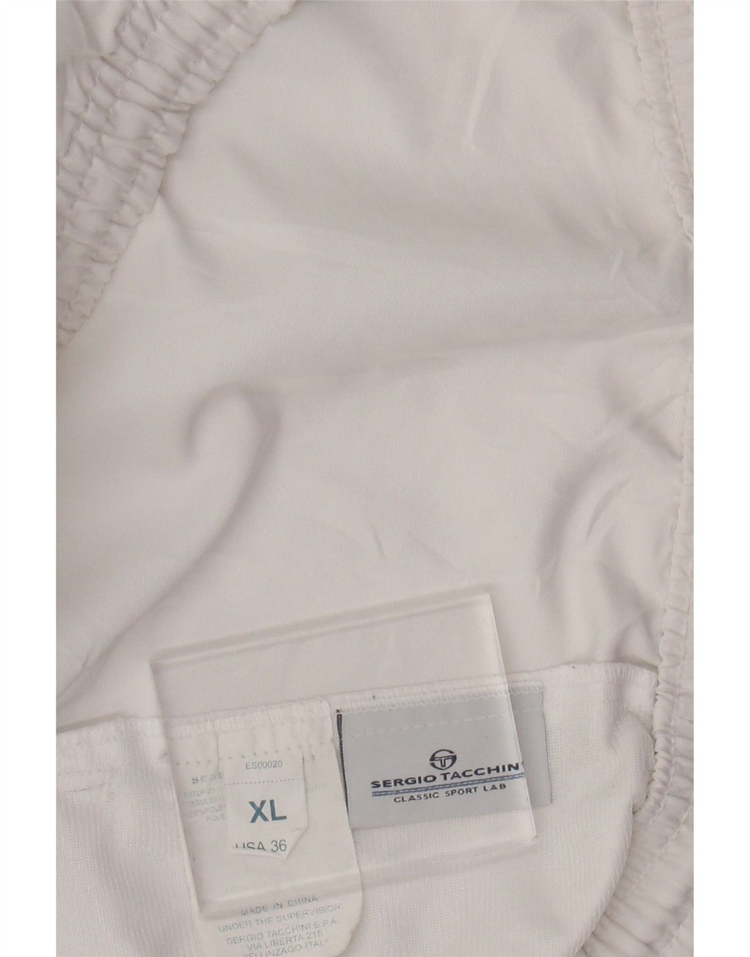 SERGIO TACCHINI Pantaloni scurți sport pentru bărbați XL poliester alb