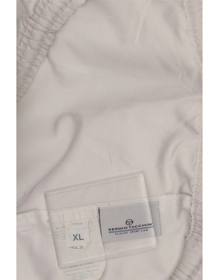 SERGIO TACCHINI Pantaloni scurți sport pentru bărbați XL poliester alb