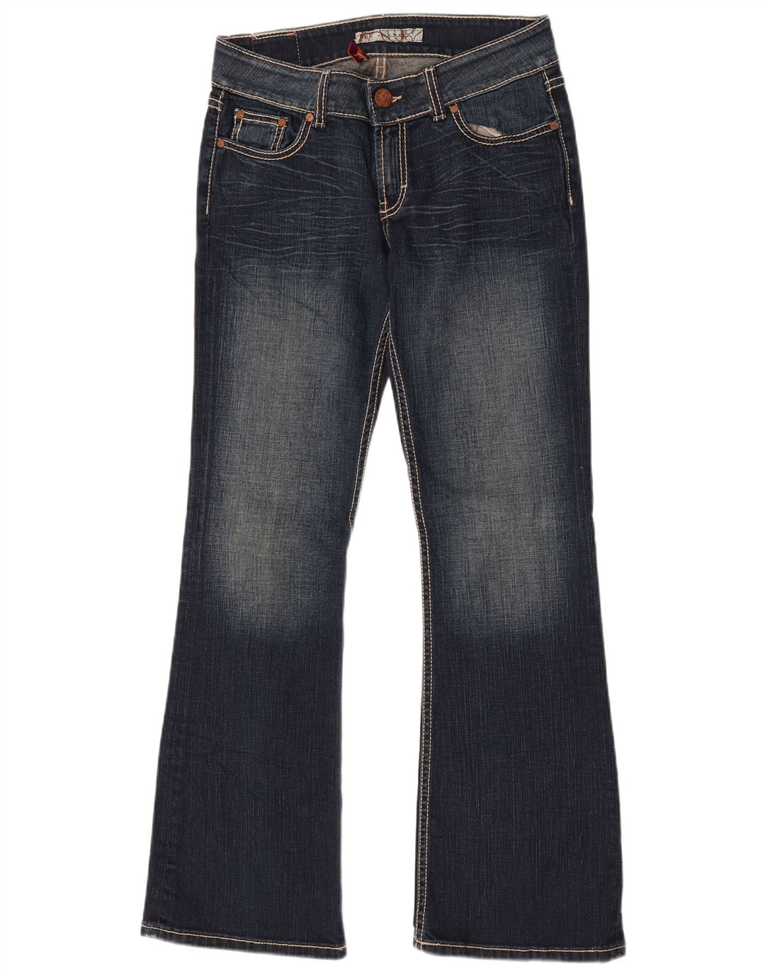 Blugi BKE pentru femei Bootcut W29 L31 Bumbac albastru