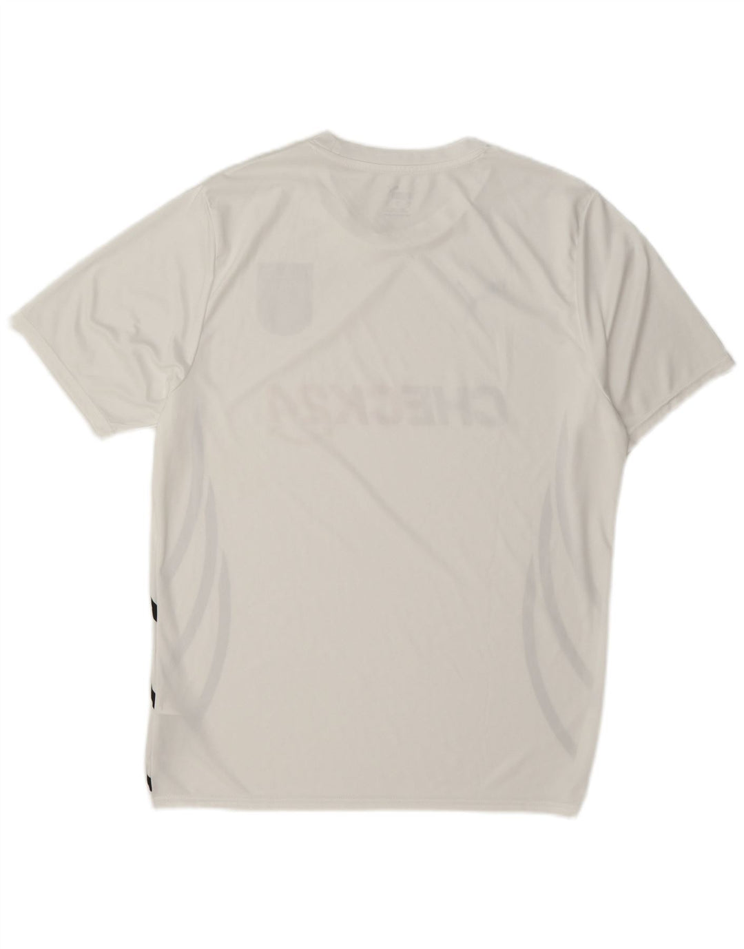 Tricou grafic Puma Deutshland pentru bărbați Top mare din poliester alb
