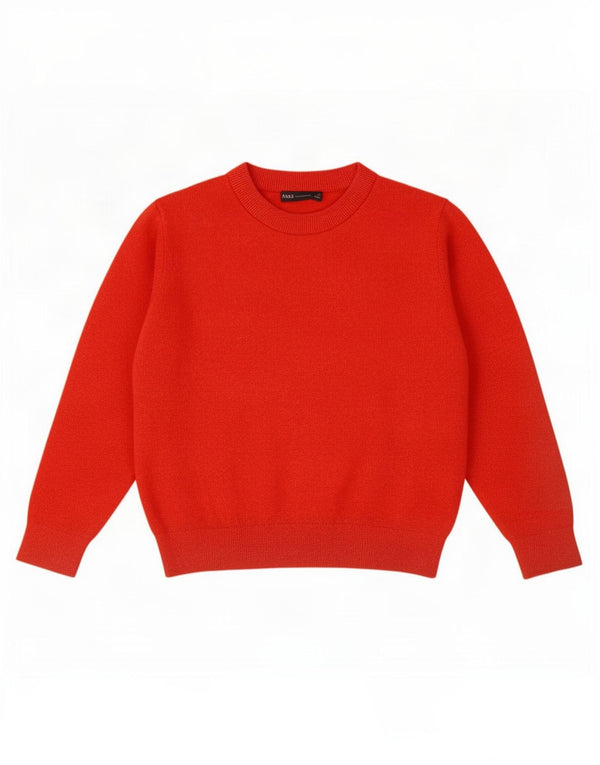 Pulover pentru femei Marks & Spencer cu decolteu triplu UK 16 mare portocaliu