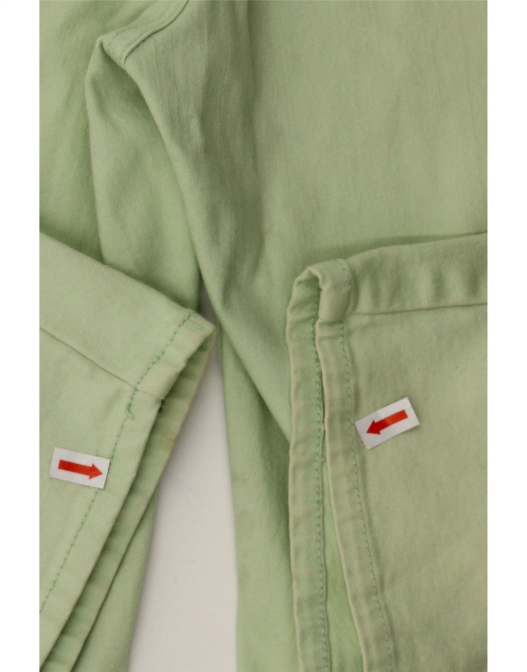 LEE Womens Denim Shorts US 12 Large W32 Green Cotton Vintage Lee and Second-Hand Lee from Messina Hembry 