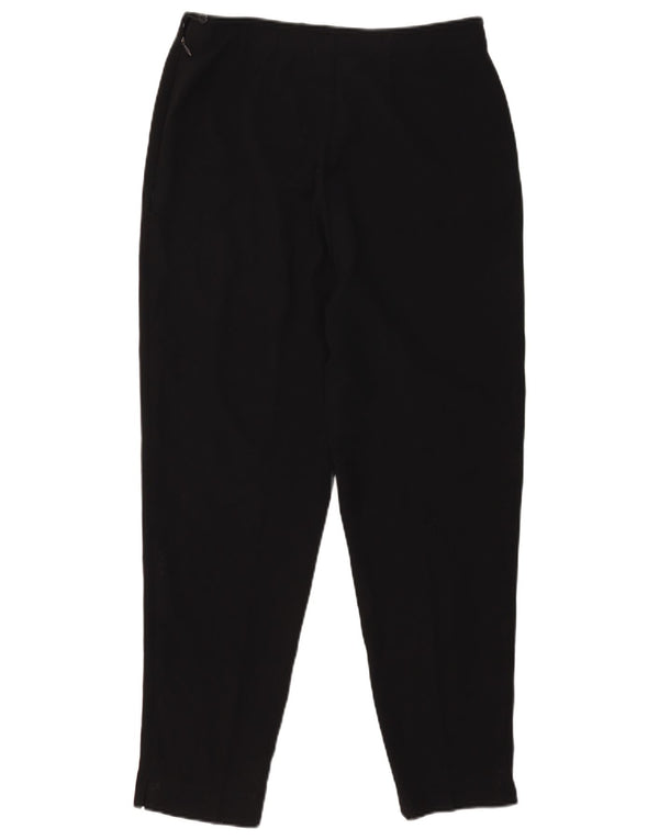 Pantaloni de costum pentru femei cu talie înaltă Marks & Spencer UK 16 Large W30 L27 Black