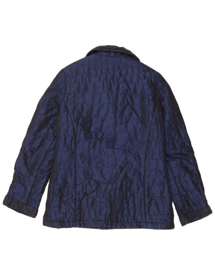 Jachetă matlasată pentru femei Mariella Burani UK 12 Medium Bleumarin