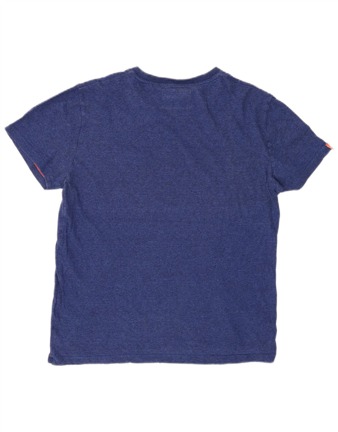 SUPERDRY Tricou Bărbați Top Medium Blue Pete Bumbac
