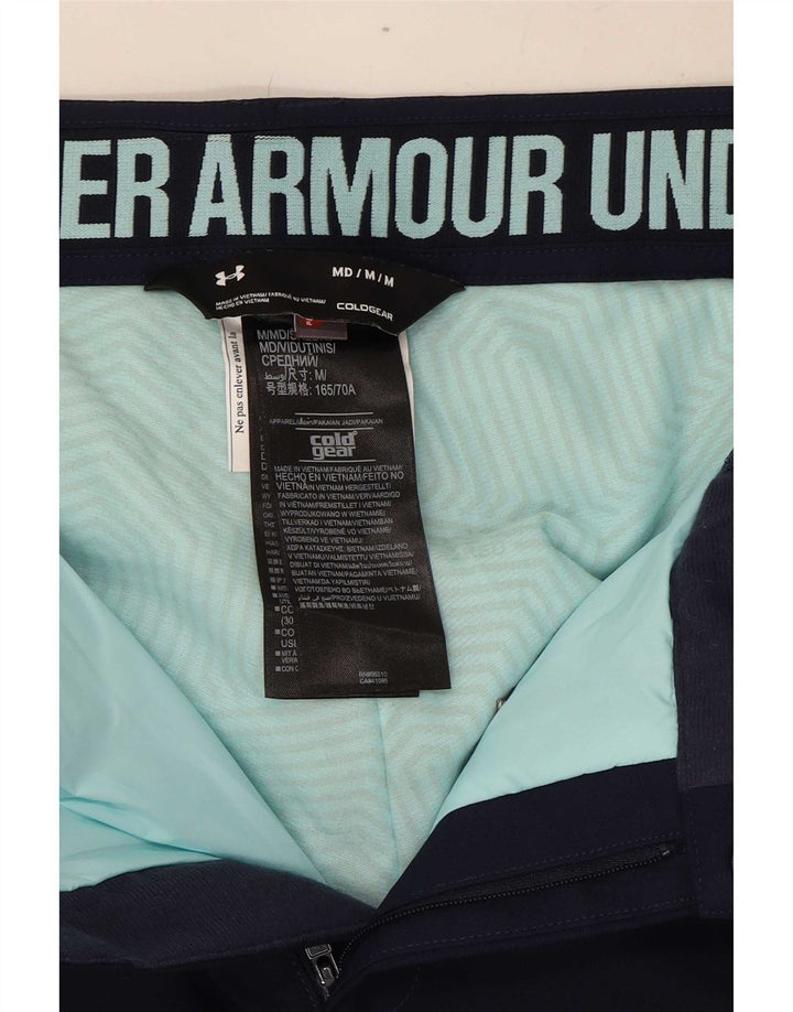 Pantaloni de schi Under Armour Cold Gear pentru femei UK 14 Medium Bleumarin