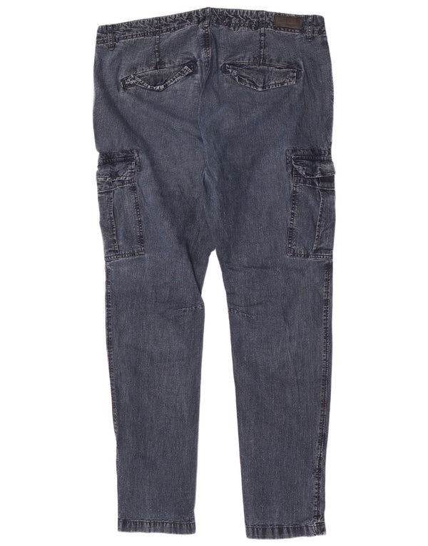 Blugi Superdry Cargo Slim pentru bărbați W36 L32 Bumbac albastru