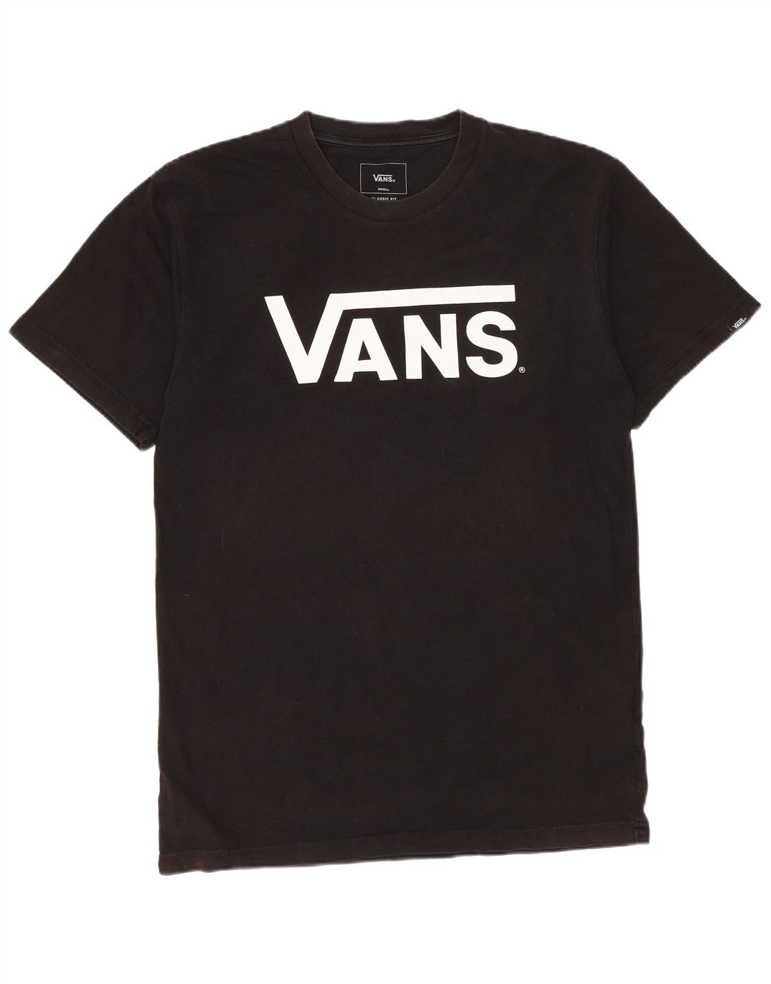 Tricou grafic Vans Classic Fit Top Bumbac negru mic