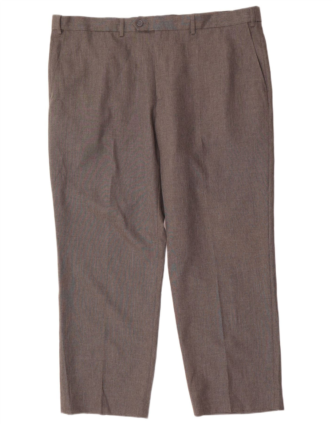 Pantaloni de costum pentru bărbați Marks & Spencer, cu ajustare normală, L42 L29, poliester gri