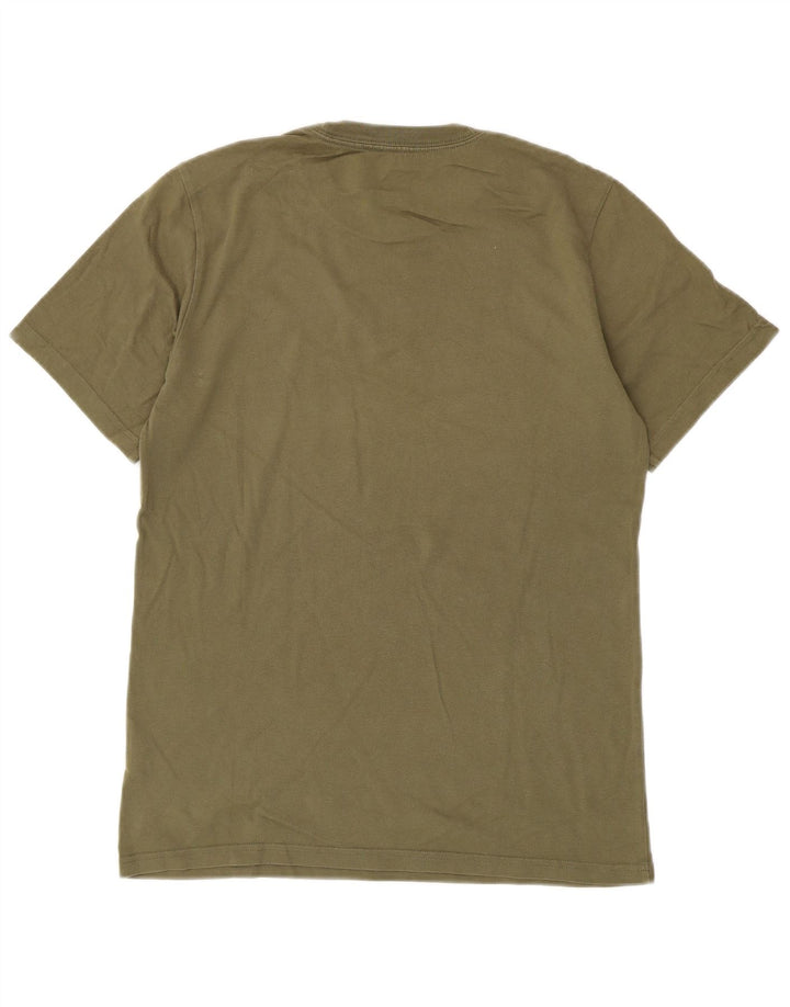 Tricou grafic Converse pentru bărbați Top mic din bumbac kaki