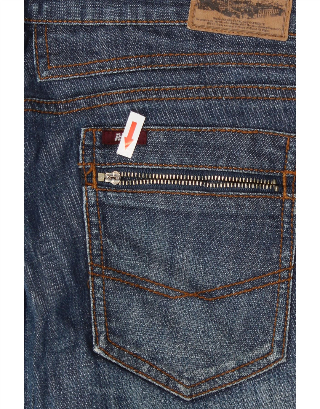 Blugi slim pentru femei Rifle W30 L35 Bumbac albastru