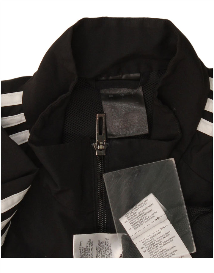 Adidas pentru bărbați Climalite Trening Top Jachetă mare, negru, poliester