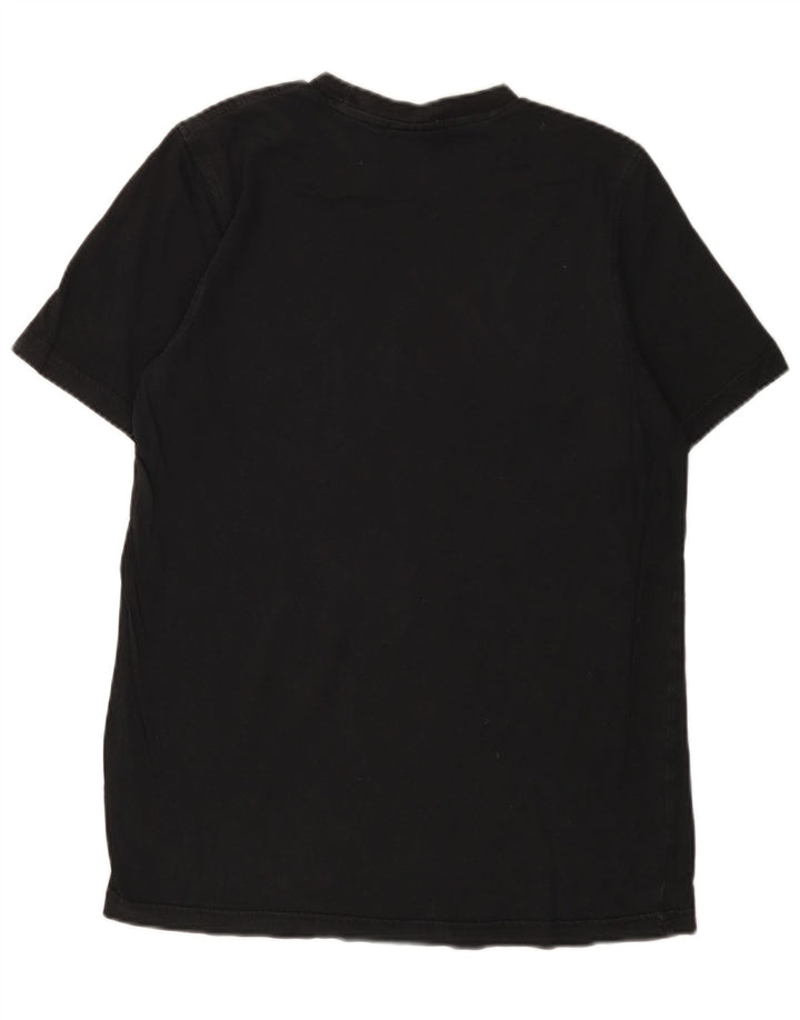 Tricou grafic Adidas pentru bărbați Top mediu negru bumbac