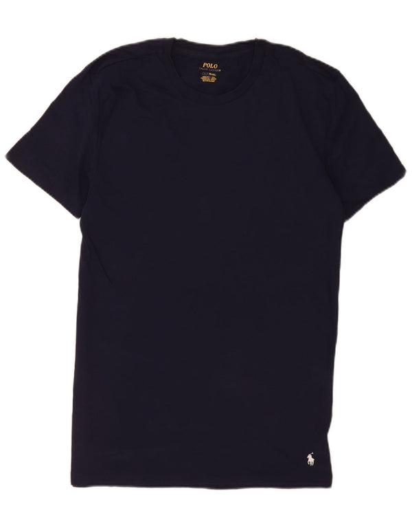 Tricou Polo Ralph Lauren pentru bărbați Top mare din bumbac bleumarin