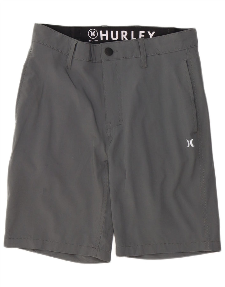 Pantaloni scurți chino HURLEY pentru bărbați W30, gri mediu, poliester