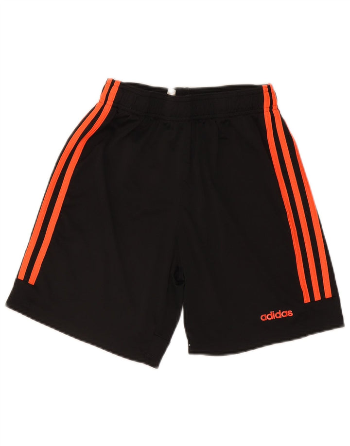 Pantaloni scurți sport adidas băieți 13-14 ani poliester negru
