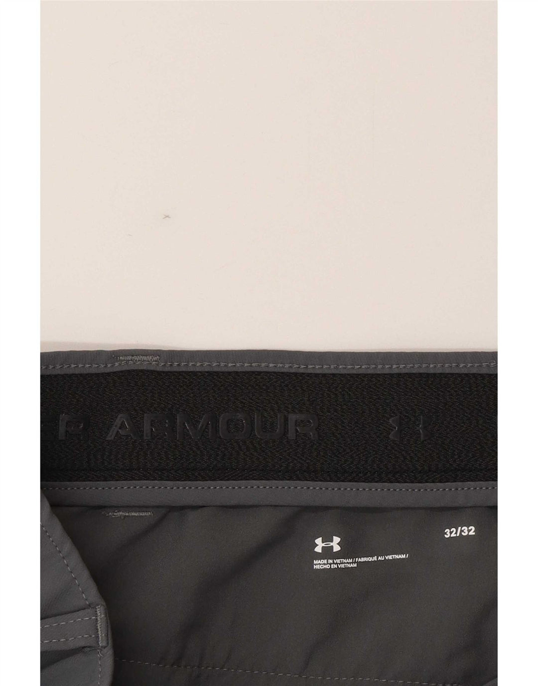 Pantaloni chino drepti pentru bărbați Under Armour W32 L32 poliamidă gri