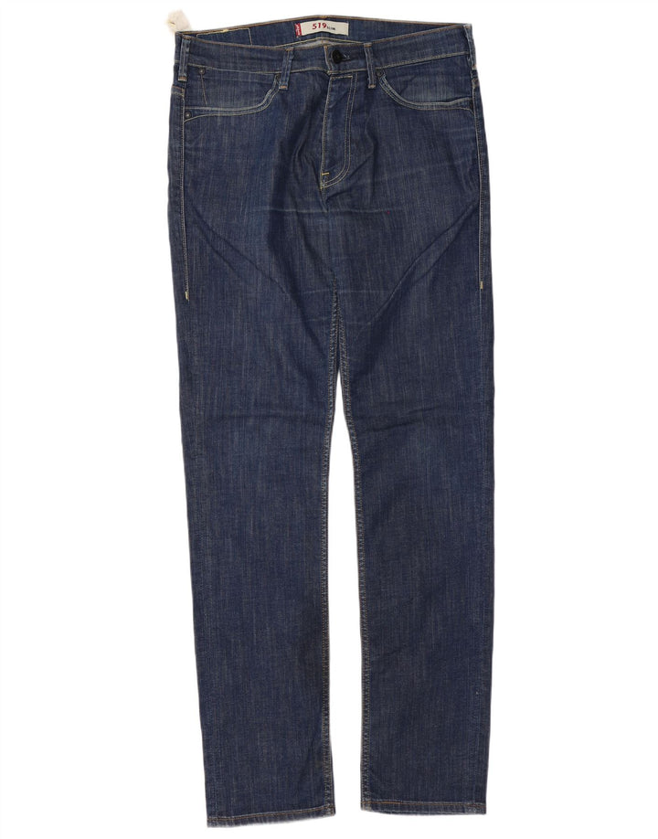 Blugi Levi's 519 Slim pentru bărbați W34 L34 Bumbac albastru