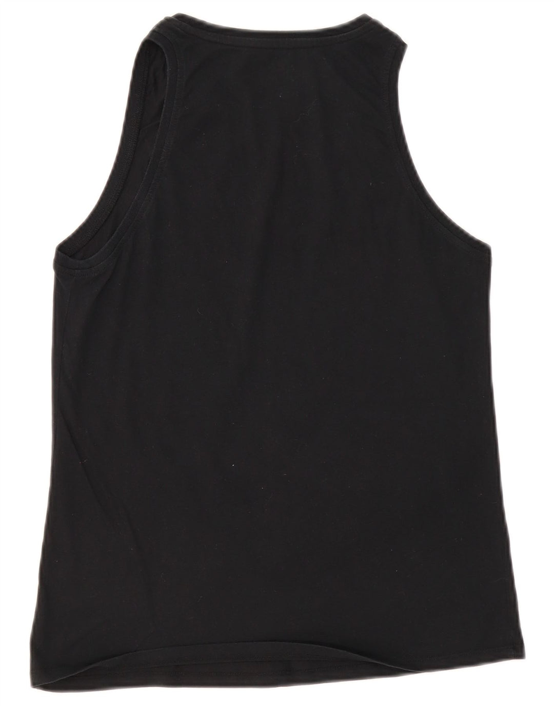 Top cu vestă grafică Nike Dri Fit pentru femei UK 10 Small Black